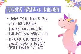 Humble Unicorns Font