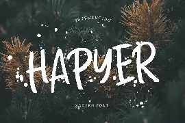 Hapyer Modern Font