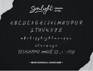 Sonlight Script Font