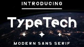 TypeTech Font