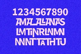 Maltue Experimental Display font