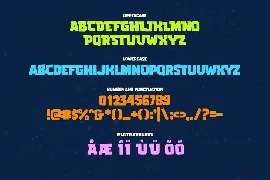 GAMERIA - Blocky gaming font