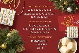 Atasrikun - Christmas Font