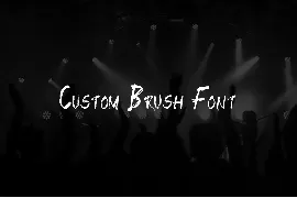 BIGBANG - Handmade Brush Font for Grafitti Display