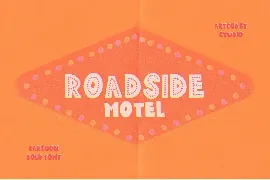 Roadside Motel Font