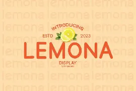 Lemona font