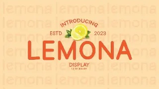 Lemona font