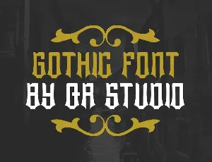 Bokcing Online - Gothic Font