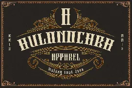 Aeloria Vintage Decorative Font