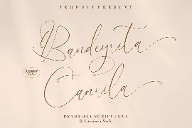 Bandeyrita Canrila Font