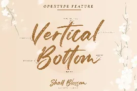 Shall Blossom-Lovely Brush Font