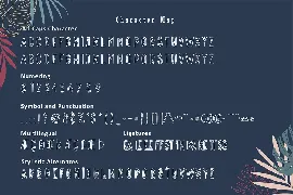 Leaflets | Decorative Font