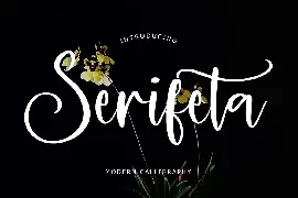 Serifeta Modern Calligraphy font