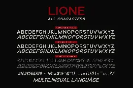 LIONE Business Font Family