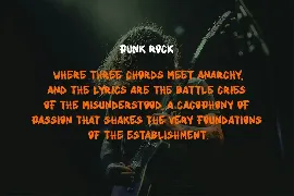 Punkbro font