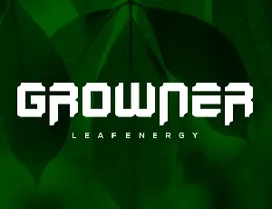 Energrow Fonts