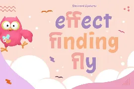 Birdfly - Cute Fancy Font