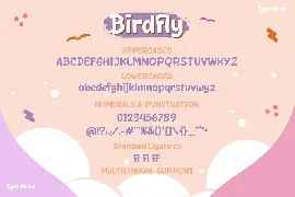 Birdfly - Cute Fancy Font