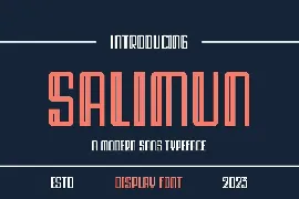 Salimun font