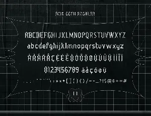 Acid Goth - Font Family