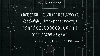 Acid Goth - Font Family