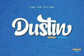 Dustin Hunk Bold Display Font