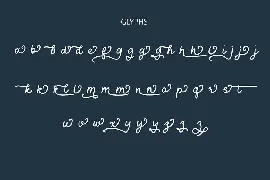 Angitany Monoline Script font