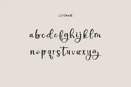 Jumpsuit Dolostone Calligraphy Font