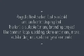 Angella Restonebar font