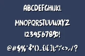 Snowes font