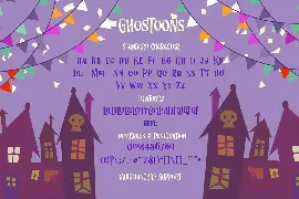 Ghostoons - Spooky Fantasy Font