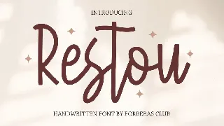 Restou font