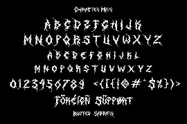 Rusted Sabbath | Black Metal Font