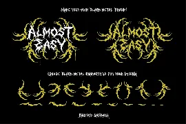 Rusted Sabbath | Black Metal Font