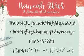 Hannah Abbot font