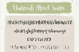 Hannah Abbot font