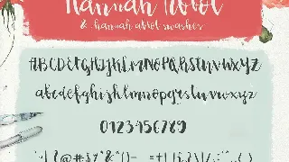 Hannah Abbot font