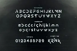 Return Space - Space Futuristic Font