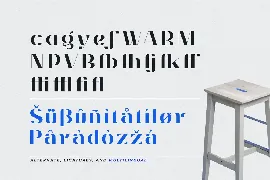 Modern Font