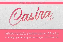 Handwritten Font - Casira Script