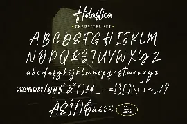 Holastica - Handwritten Font