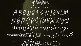 Holastica - Handwritten Font