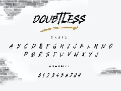 Doubtless Brush Font