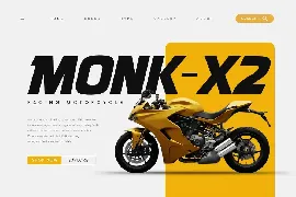 Faster - Racing Modern Logo Font