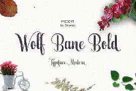 Wolf Bane Pro font