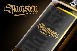 Slashmine-Blackletter Font