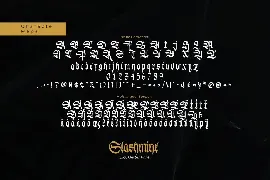 Slashmine-Blackletter Font