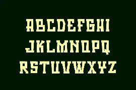 Cuatro Zombies Display Font