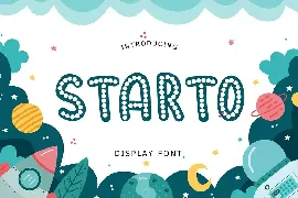 Starto Display Font