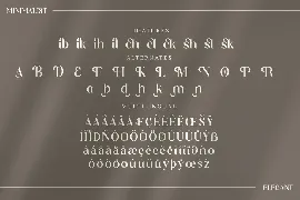 Dishta Bikailen Serif Font